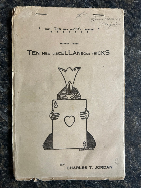 Ten New Miscellaneous Tricks - Charles Jordan