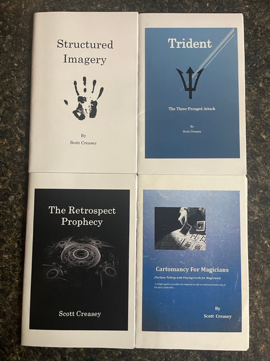 4 Scott Creasey Booklets