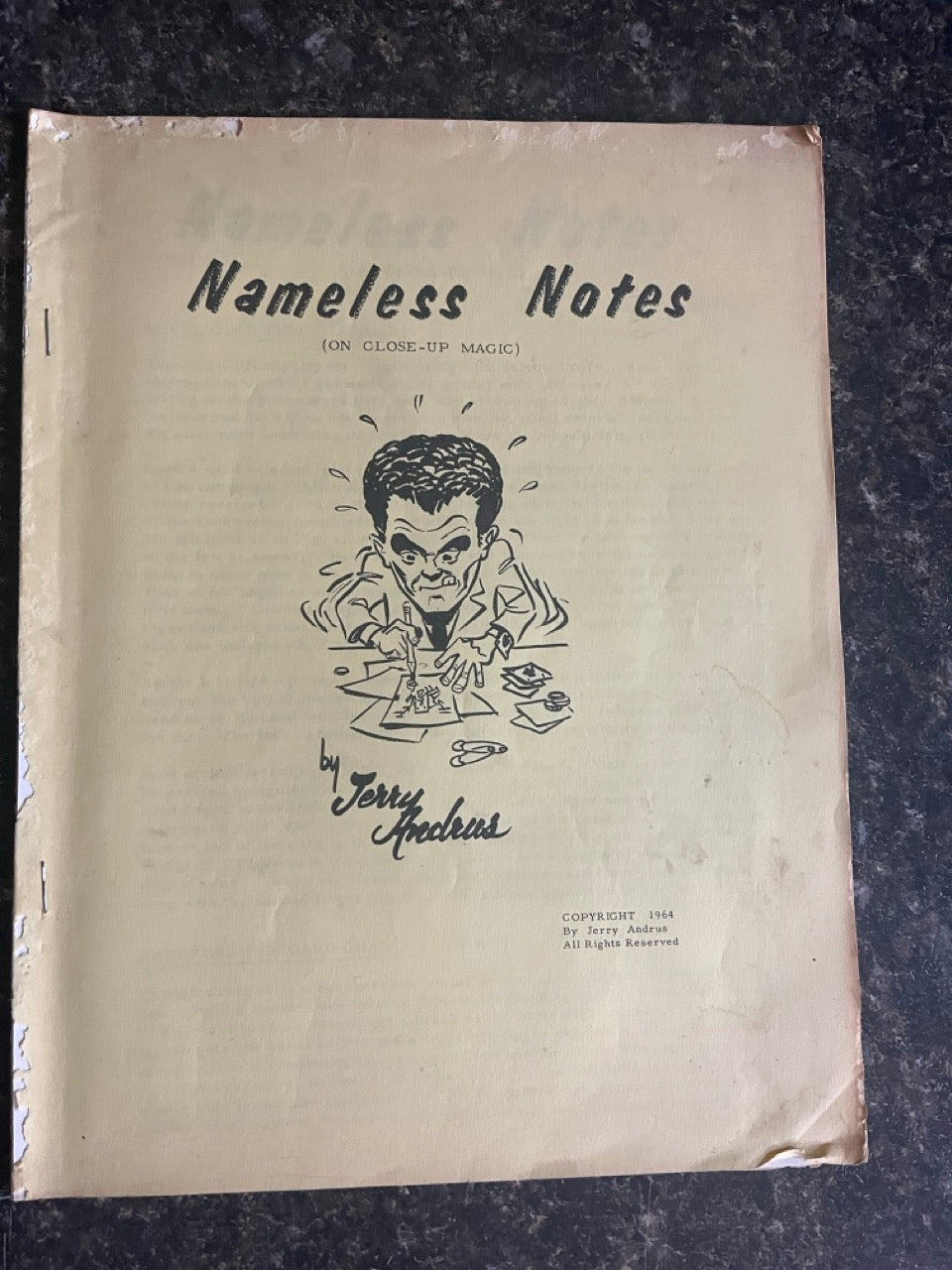 Nameless Notes - Jerry Andrus