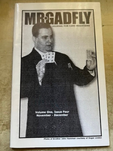 Mr. Gadfly Magazine, First 4 Issues