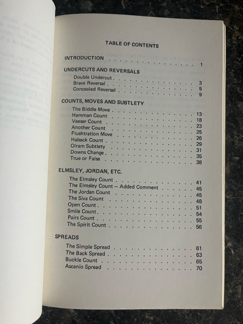 Counts Cuts Moves & Subtlety - Jerry Mentzer