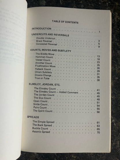 Counts Cuts Moves & Subtlety - Jerry Mentzer