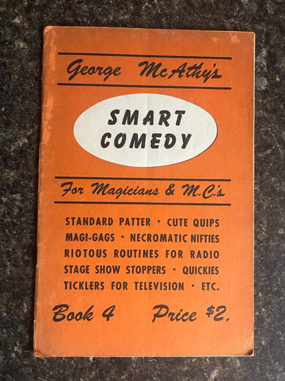 Smart Comedy for Magicians & M.C.'s - George McAthy
