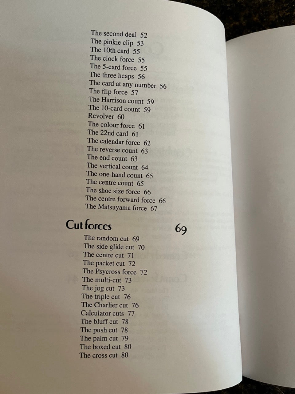 Encyclopedia of Impromptu Card Forces - Lewis Jones (2010 H&R Books)