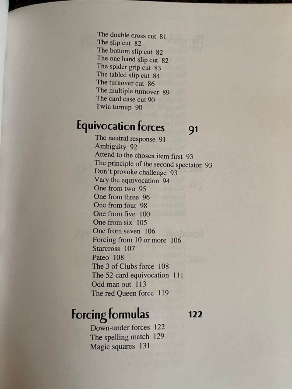 Encyclopedia of Impromptu Card Forces - Lewis Jones (2010 H&R Books)