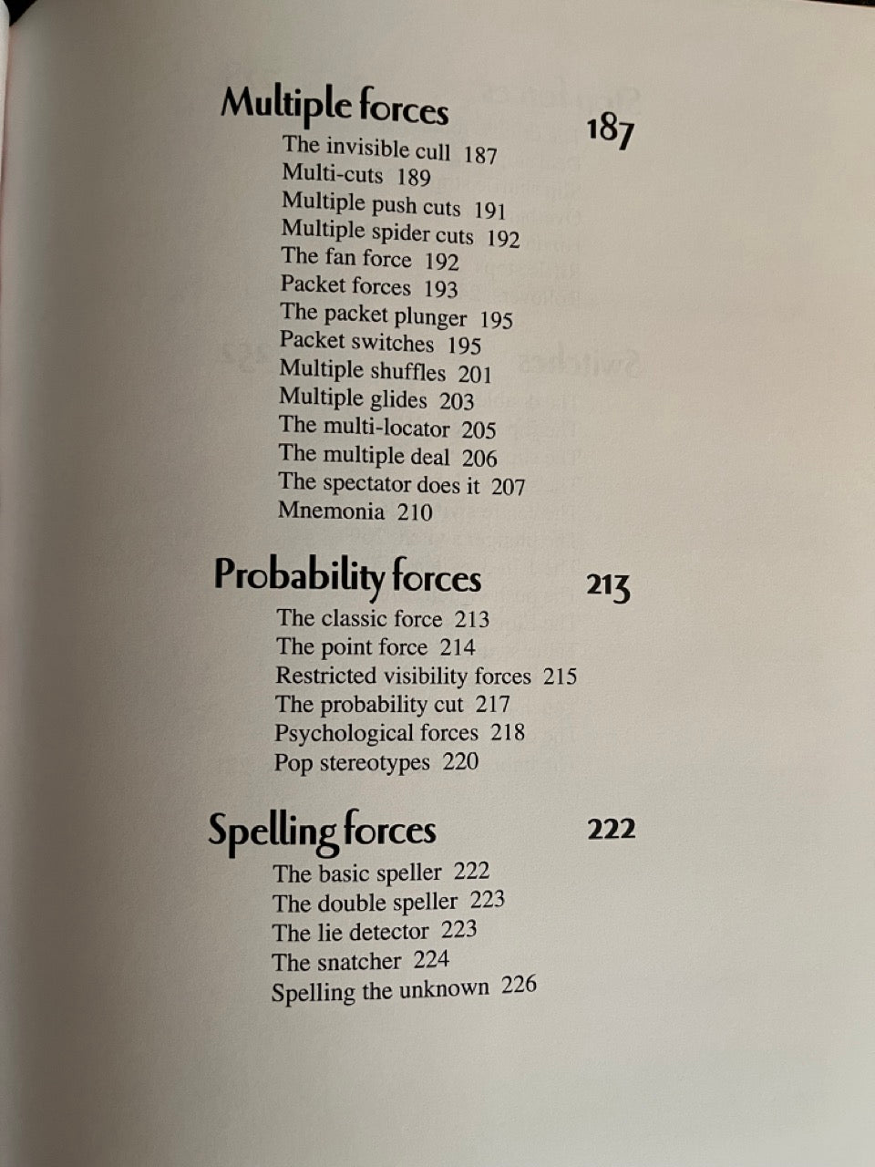 Encyclopedia of Impromptu Card Forces - Lewis Jones (2010 H&R Books)