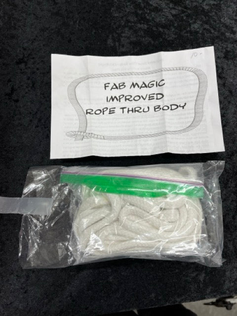 FAB Magic Rope Through Body (TC PT) – Don's Magic & Books