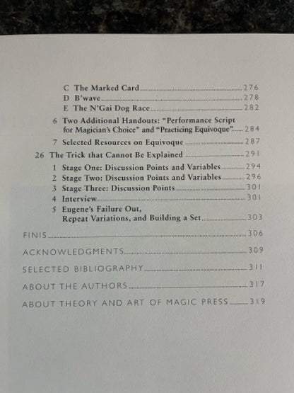 Eugene Burger: Final Secrets - Lawrence Hass
