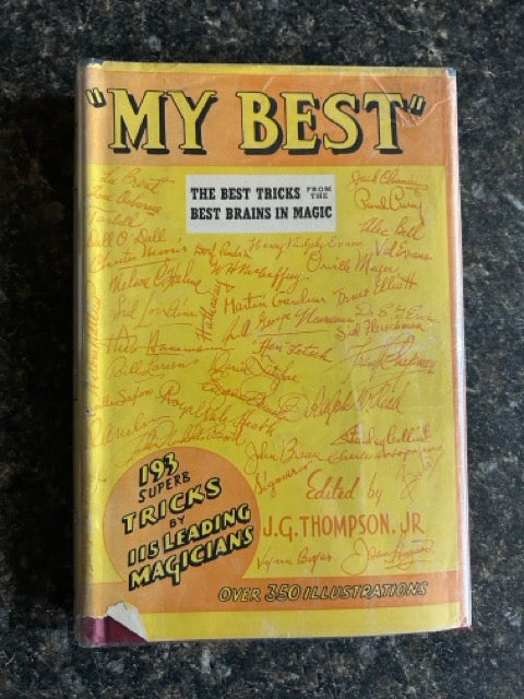 'My Best" -  J. G. Thompson, Jr.
