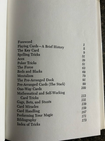 Magic with Cards - Garcia & Schindler (HC)