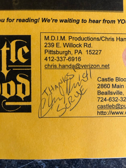 Scrye's Castle Blood Magic Presentation Companion/Sampler - Chris Handa - SIGNED