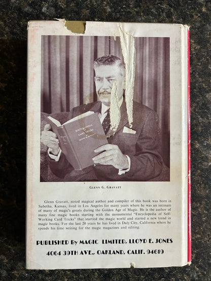 Thayer Quality Magic Catalog Instruction Sheets Volume 1, Glenn Gravatt