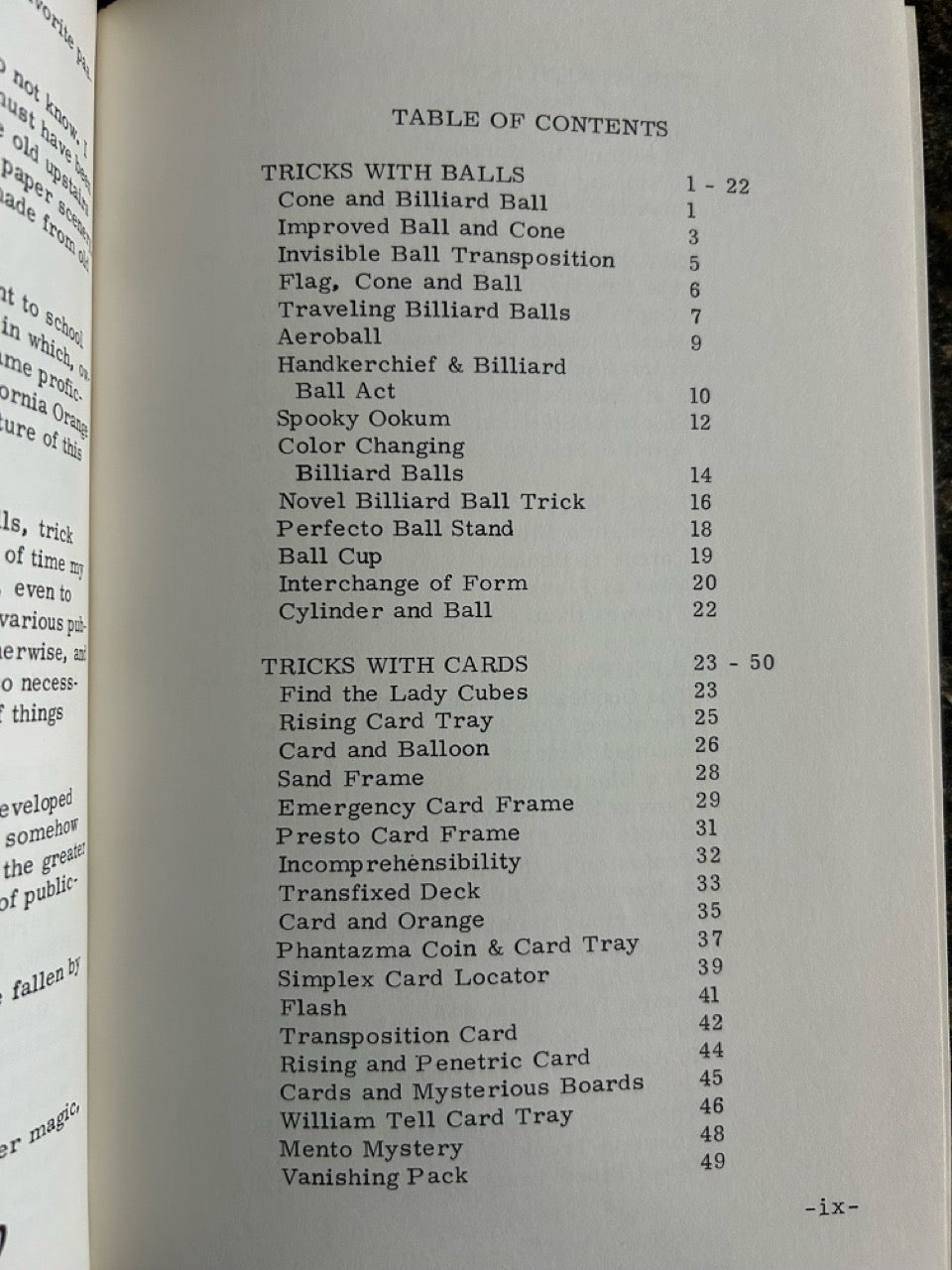 Thayer Quality Magic Catalog Instruction Sheets Volume 1, Glenn Gravatt