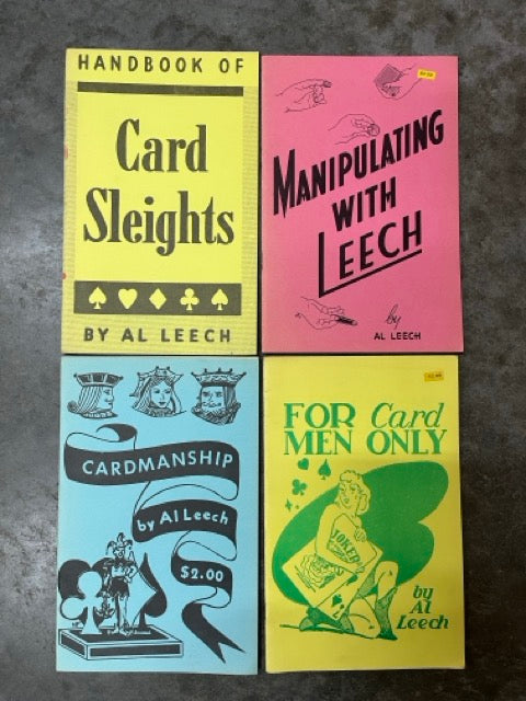 Set of 4 Al Leech Booklets
