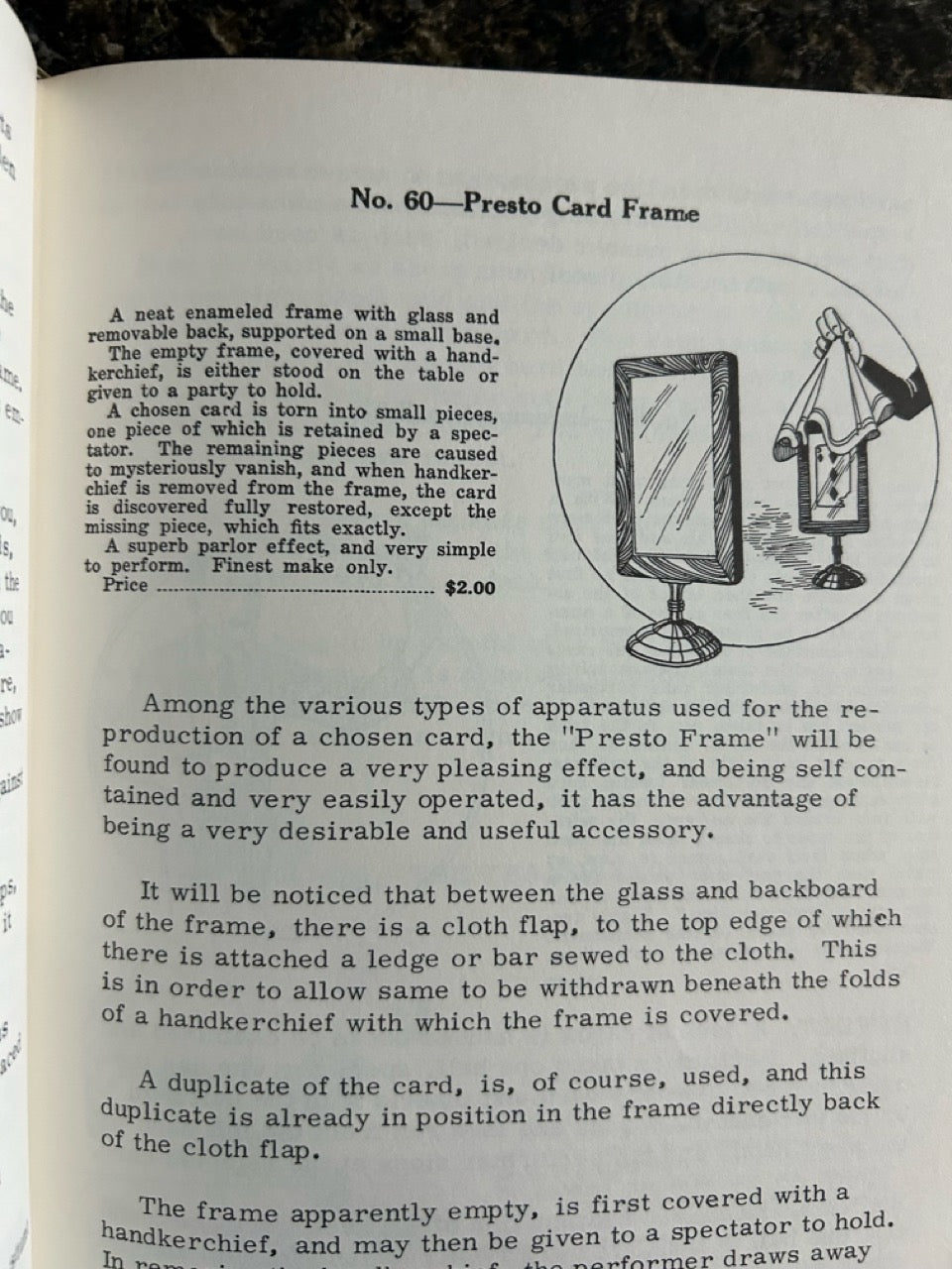 Thayer Quality Magic Catalog Instruction Sheets Volume 1, Glenn Gravatt