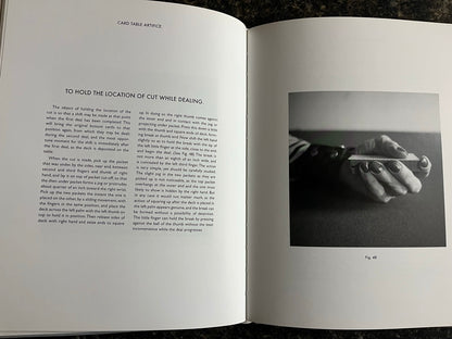 The Expert at the Card Table With Photographs From Life - Conjuring Arts (SIGNED & NUMBERED)