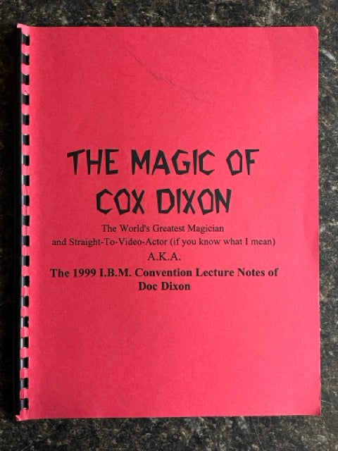 The Magic of Cox Dixon - Doc Dixon