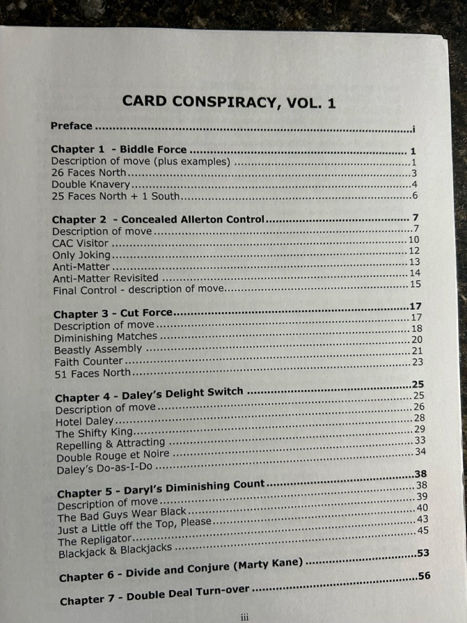 Card Conspiracy Vol.1 - Duffie/Robertson