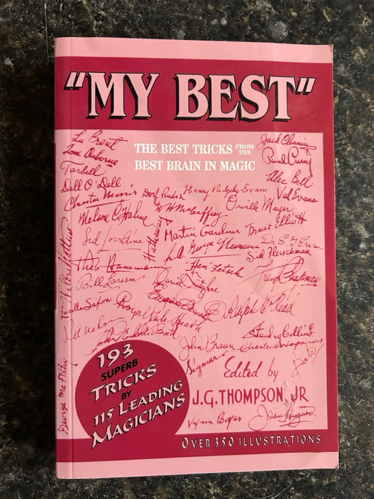 "My Best" - J. G. Thompson, Jr.