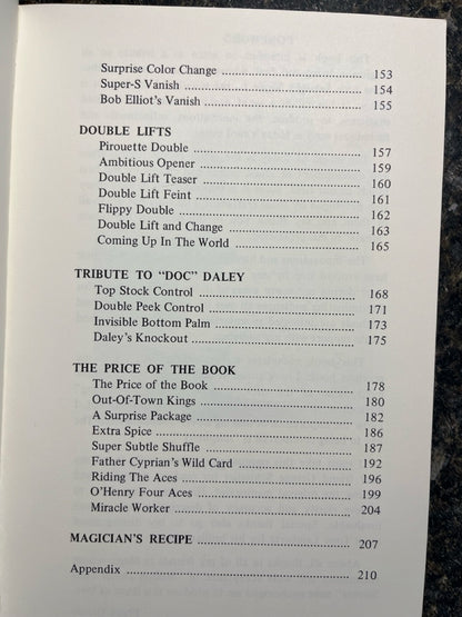 Super Subtle Card Miracles (softcover)- Frank Garcia