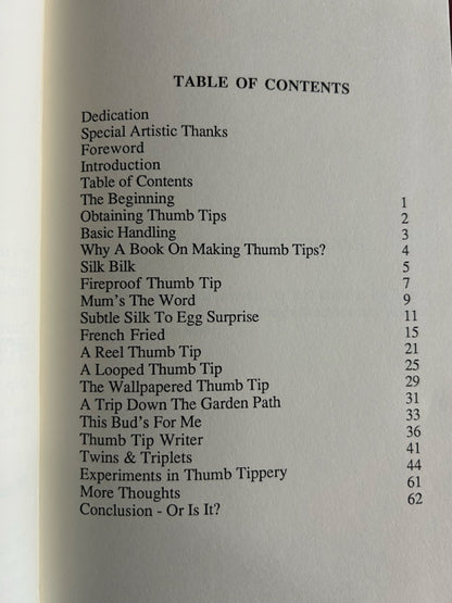 Dusheck's Thumb Tip Magic - Steve Dusheck