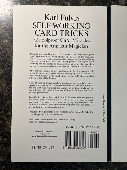 Self-Working Card Tricks/More Self-Working Card Tricks/New Self-Working Card Tricks - Karl Fulves