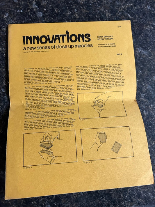 Innovations Periodical #2: Derek Dingle's Royal Triumph