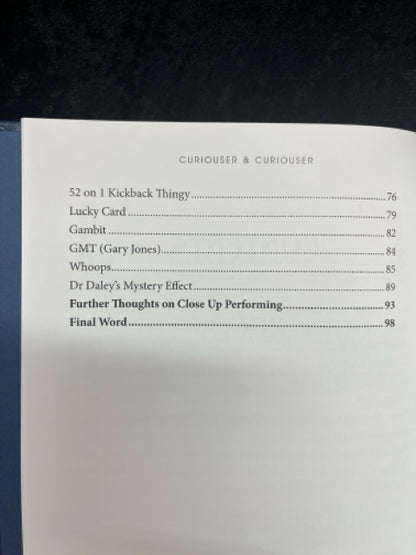 Curiouser & Curiouser - Chris Congreave