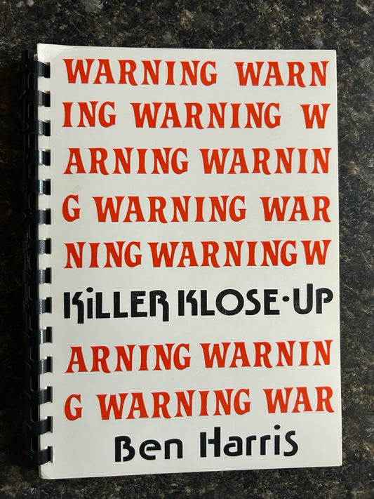 Killer Klose-Up - Ben Harris