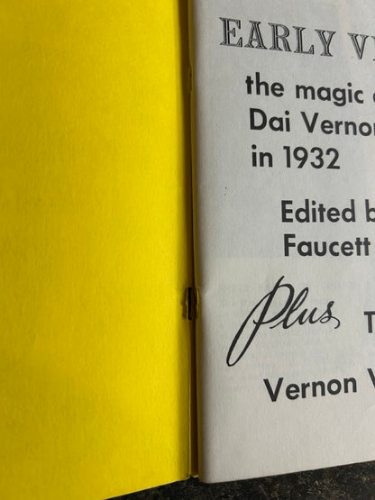 Early Vernon - Faucett Ross
