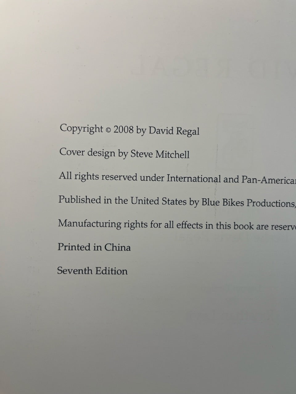Approaching Magic - David Regal