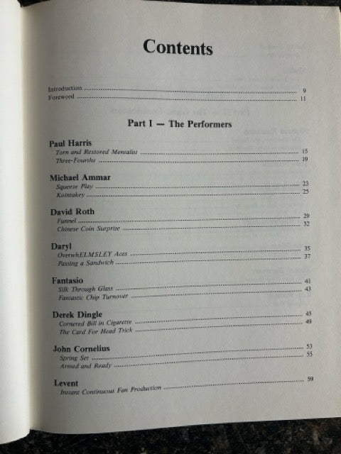 The New York Magic Symposium Close-Up Collection 1 - Richard Kaufman