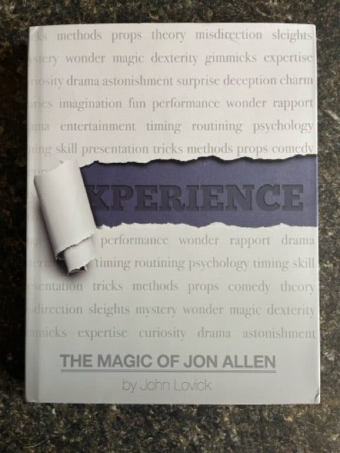 Experience: The Magic of Jon Allen - John Lovick (Hardcover)