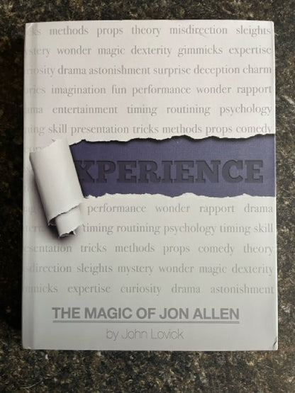 Experience: The Magic of Jon Allen - John Lovick (Hardcover)