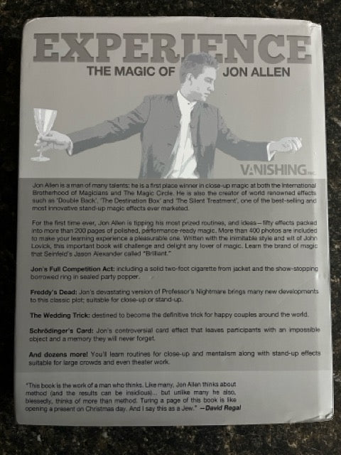 Experience: The Magic of Jon Allen - John Lovick (Hardcover)