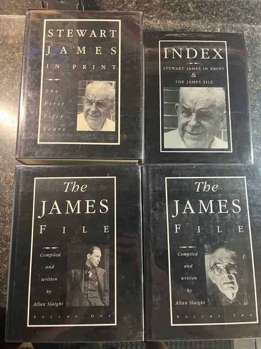 The James File 1 & 2 +Index & The First Fifty Years - Allan Slaight