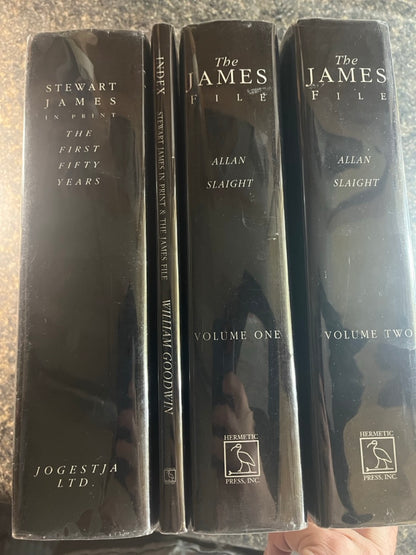 The James File 1 & 2 +Index & The First Fifty Years - Allan Slaight