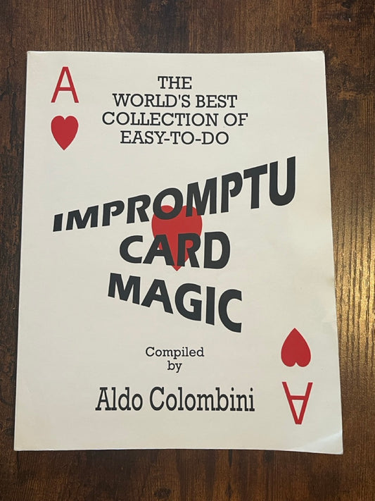 Impromptu Card Magic - Aldo Colombini