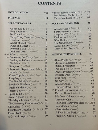 Impromptu Card Magic - Aldo Colombini