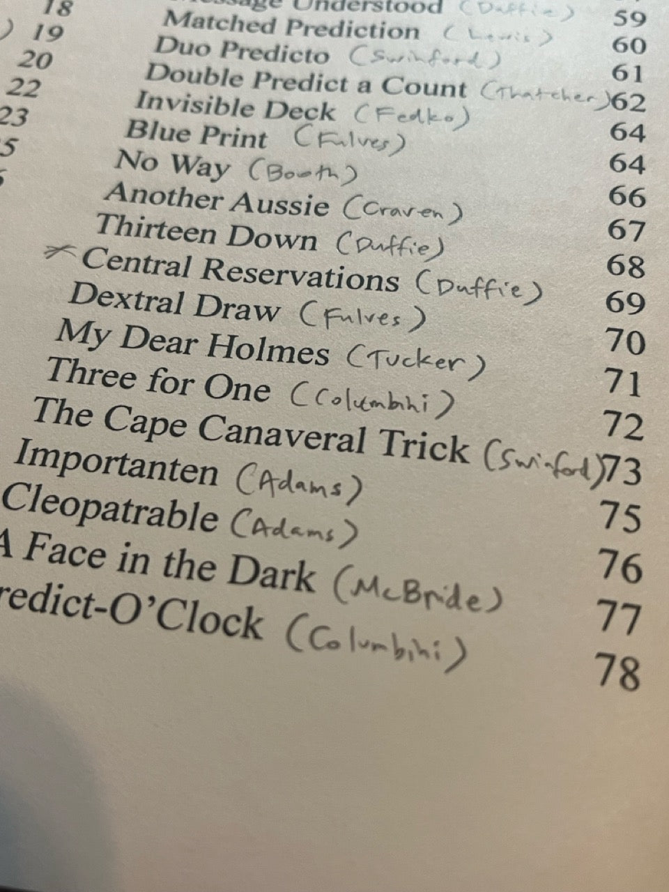 Impromptu Card Magic - Aldo Colombini