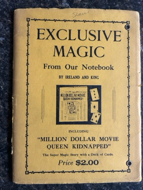Exclusive Magic From Our Notebook - Ireland & King