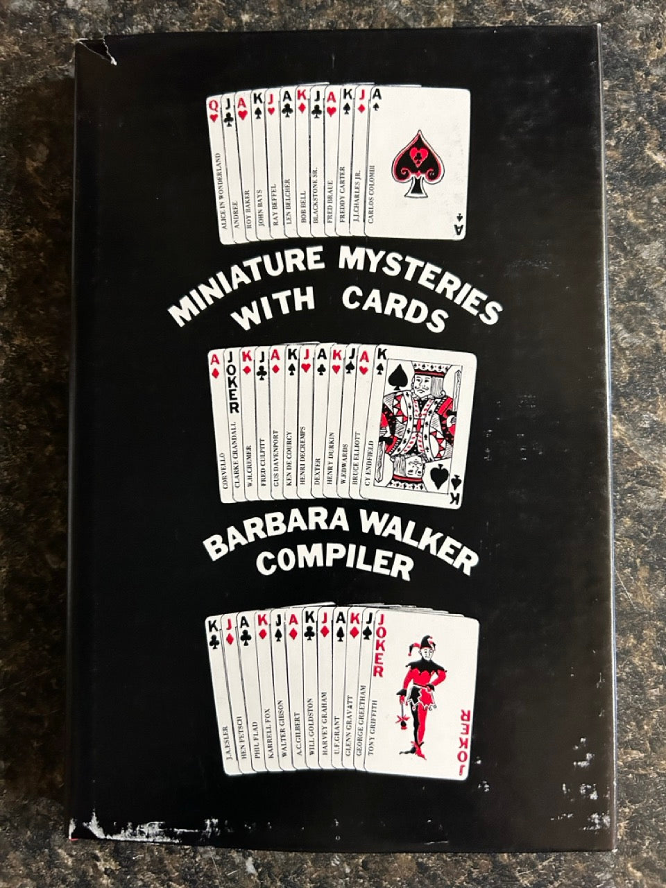 Miniature Mysteries With Cards - Barbara Walker