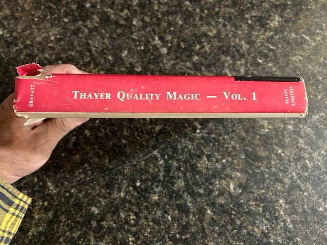 Thayer Quality Magic Catalog Instruction Sheets Volume 1, Glenn Gravatt