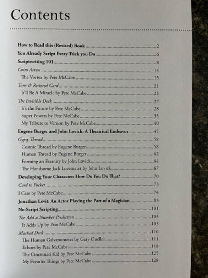Scripting Magic Vol.1 - Pete McCabe