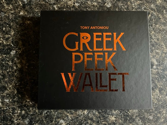 Greek Peek Wallet - Tony Antoniou  (SM3)