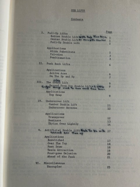 Odd Lifts - Jerard K Hartman