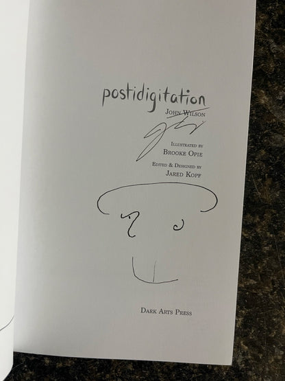 Postidigitation - John Wilson - SIGNED