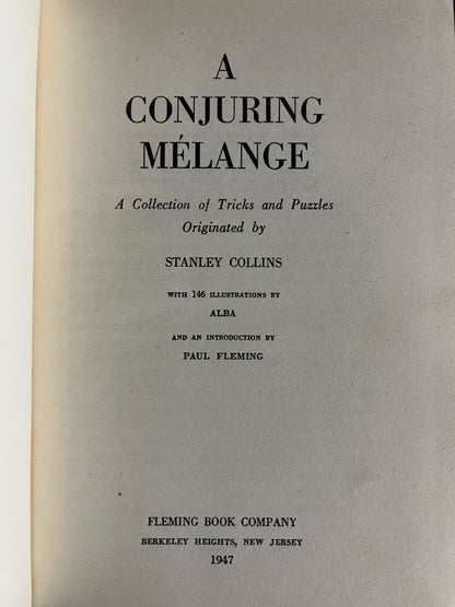 A Conjuring Melange  - Stanley Collins