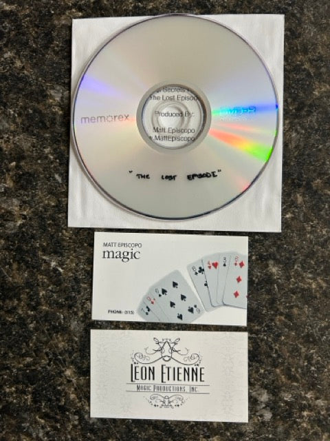 Magic's Biggest Secrets Finally Revealed: The Lost Episode DVD - Matt Episcopo