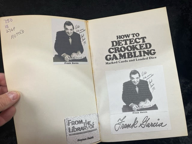 How To Detect Crooked Gambling - Frank Garcia